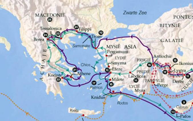 Paulus tweede zendringsreis